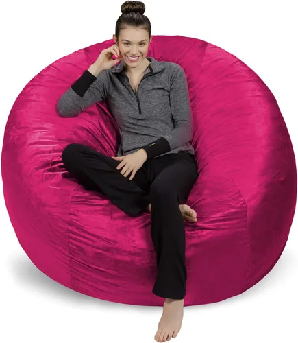Vista 56 de [Usado] Sofa Sack Funda para Silla Puff Solo la Funda, para Adultos y Niños, Sin Relleno, Cómoda y Esponjosa, Funda de Repuesto para Silla Puff