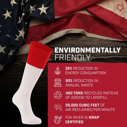 Vista 6 de Fox River Wick Dry Northwest - Calcetines para botas, color blanco