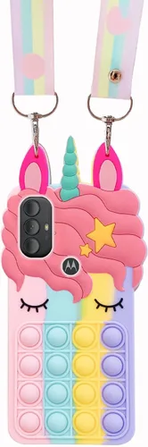 Vista 8 de nancheng Funda de silicona suave a prueba de golpes para Moto G Pure 2021/G Power 2022/G Play 2023, funda protectora de silicona antiarañazos