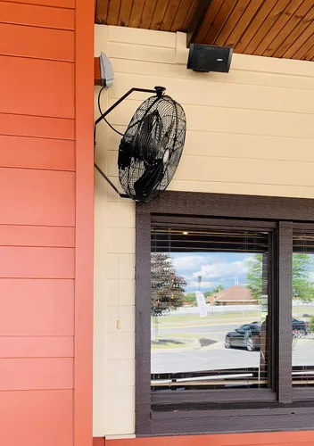 Vista 11 de TPI Ventilador de estación de trabajo - 18 pulgadas. 5750 CFM, 120 voltios, número de modelo U-18-TE
