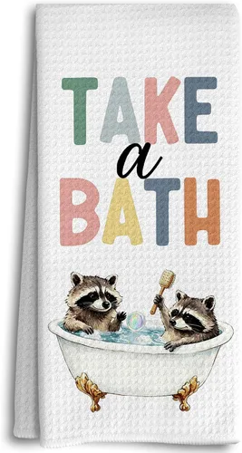 Vista 14 de Decoración de baño para niños, toallas y accesorios, decoración de cocina para niños pequeños, lávate las manos, toallas de cocina negras bohemias
