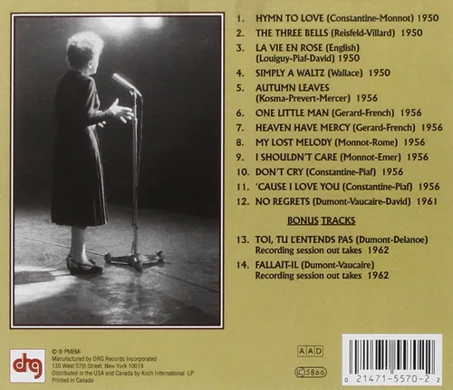 Vista 2 de The Rare Piaf 1950-1962