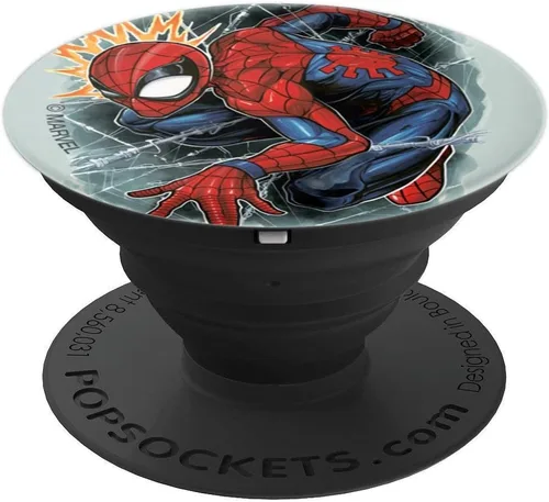 Vista 4 de Marvel Spider-Man Spidey Sense PopSockets PopGrip estándar