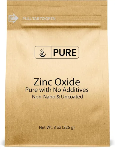 Vista 7 de Pure Original Ingredients, Polvo de óxido de zinc, 1.5 lb Para cosméticos de bricolaje, protector solar y formulaciones de cuidado de la piel