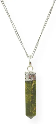 Vista 10 de Wholesalegemshop GEMSCITE - Collar con colgante de cristal curativo, protección de energía negativa, limpiador natural para el estrés, piedra