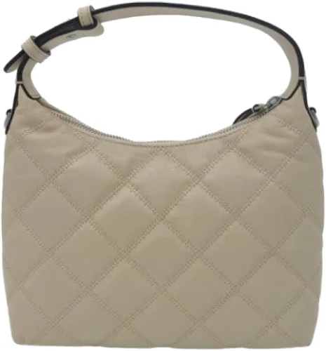 Vista 5 de Tory Burch 87870 Willa New Cream with Silver Hardware - Bolso con asa superior para mujer Crema