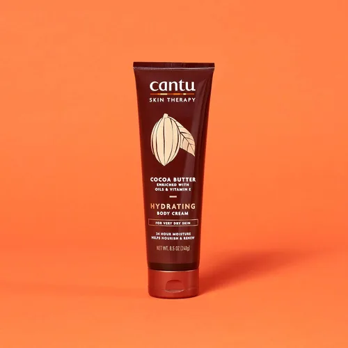 Vista 10 de Cantu Therapy Crema corporal hidratante de manteca de cacao para pieles muy secas, 8.5 onzas