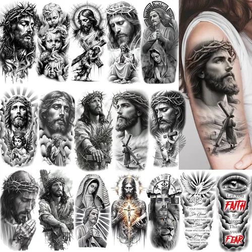Vista 16 de 15 hojas de tatuajes temporales de colibrí de acuarela 3D de FANRUI para mujeres y niñas, pequeño, multicolor, colibrí, tatuaje, temporal, colorido