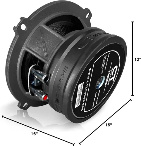 Vista 7 de CT Sounds Meso 5.25" 240 vatios 2-Way Premium Component Speaker Set