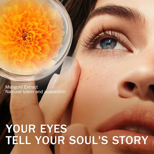 Vista 6 de NYO3 Luteína y zeaxantina de 40 mg con arándano, vitaminas para los ojos y suplemento mineral, multivitaminas para la salud ocular y la visión