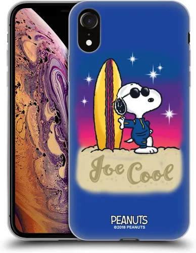 Vista 74 de Head Case Designs Funda de gel con licencia oficial de Peanuts Beach Surf Snoopy Boardwalk Airbrush [protección de grado militar] compatible