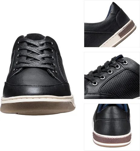 Vista 7 de Jousen Tenis informales a la moda para hombre