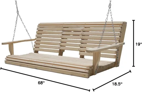 Vista 4 de Portavasos abatible de 6 pies Cypress Swing