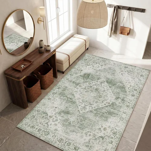 Vista 35 de Garvee Alfombra vintage Beige