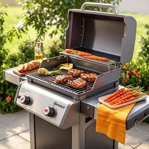 Vista 4 de 7635 Barras saborizadoras de 15.3 pulgadas para Weber Spirit 2 piezas, repuesto para parrillas Weber GS4 Spirit II e I E210 S210 E215 E220 S220