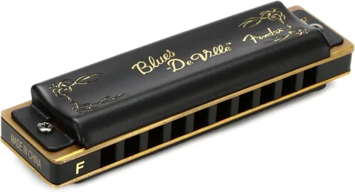 Vista 7 de Fender Blues Deville Armónica, paquete de 3 con estuche (teclas C, G, A)