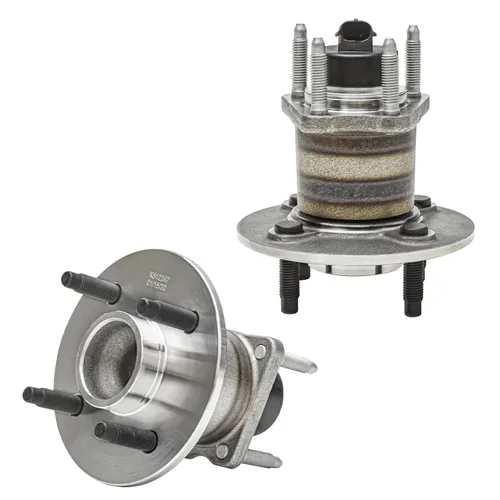 Vista 72 de Detroit Axle - 2.2L Bujes de rodamiento de rueda delanteros de 2 piezas para Honda Accord 90-97, 97 Acura CL, 2 rodamientos de ruedas y conjunto