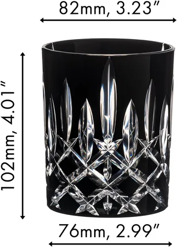 Vista 3 de Riedel 1515/02 S3 B Laudon - Vasos de vidrio, 10 onzas, color negro