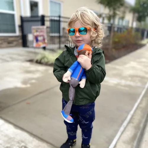 Vista 2 de Fsmiling Paquete de 8 gafas de neón para niños, sin lente, gafas de disfraz coloridas para niños y niñas, regalos de fiesta de cumpleaños