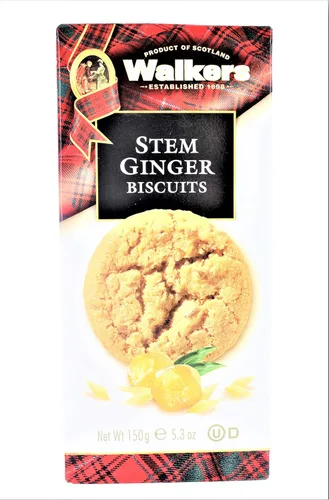 Vista 4 de Walkers Galletas de jengibre tallo - 5.3 oz - 2 paquetes