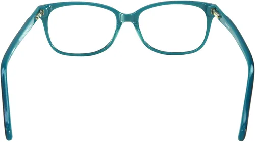 Vista 4 de Marcos de anteojos Cateye para mujer, tamaño 53-16-140-39 en negro y azul