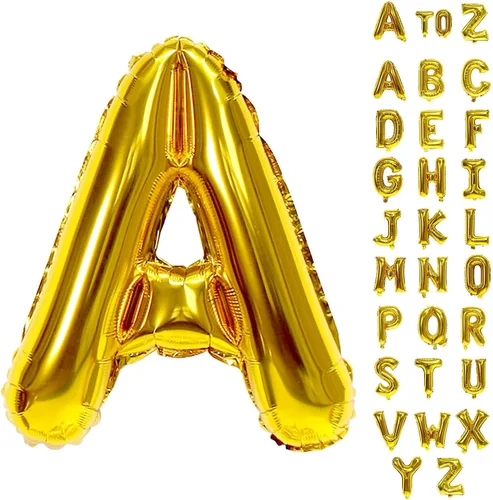 Vista 13 de Biapian Globos dorados de 40 pulgadas, 4 piezas de decoraciones de graduación, pancarta grande de graduación dorada, globos de aluminio para fiesta
