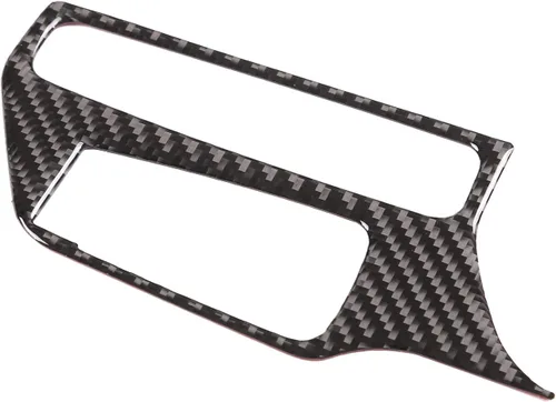 Vista 6 de Daeiclru Cubierta de panel de base de palanca de cambios de fibra de carbono suave para Toyota Supra GR A90 A91 MK5 2019-2022, borde del panel