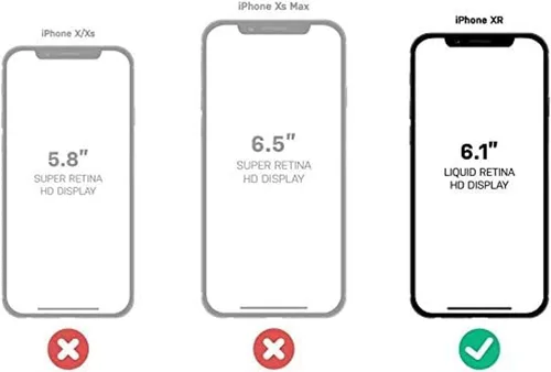 Vista 2 de OtterBox Defender Series - Funda de repuesto para iPhone XR (solamente), embalaje no minorista, color negro