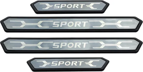 Vista 3 de Protector de umbral de puerta de automóvil, para Toyota Rav4 Corolla Cross 2019 2022, accesorios de protección de borde de puerta de automóvil
