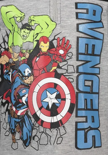 Vista 3 de Marvel Avengers - Sudadera con capucha y medio cierre