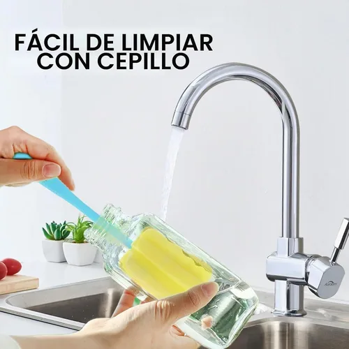 Vista 7 de NEWMIAO 3 paquete de 8 onzas Botellas de jugo de vidrio con tapas, 250 ml Botellas de agua de vidrio reutilizables, recipientes de bebida vacíos