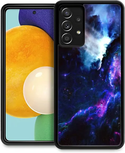 Vista 19 de CARLOCA Funda compatible con Samsung Galaxy A32 5G, increíble diseño de patrón de luz espacial nebulosa para niñas y niños, a prueba de golpes