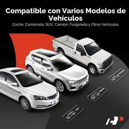 Vista 4 de A-Premium 2 unidades de protectores universales negros contra salpicaduras, aletas de barro, guardabarros, guardabarros, guardabarros, guardabarros