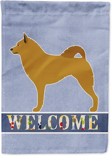 Vista 39 de Caroline's Treasures BB8334GF AIDI Bandera de jardín para perro de montaña del Atlas, bandera de buzón azul, bandera decorativa para patio exterior