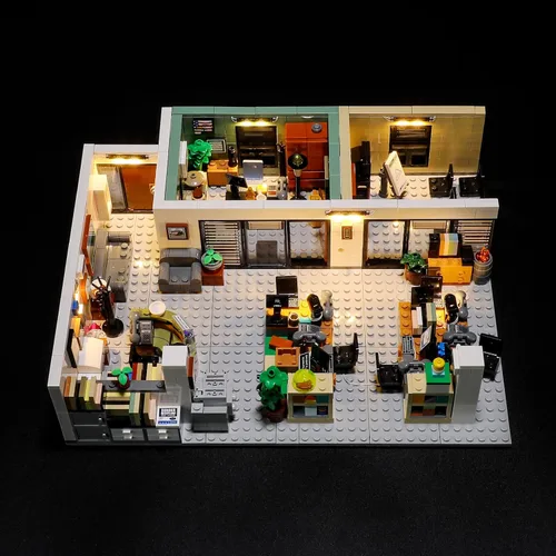 Vista 4 de LIGHTAILING Luz para Lego-21336 The Office - Kit de iluminación LED compatible con el modelo de bloques de construcción Lego - NO incluido el juego