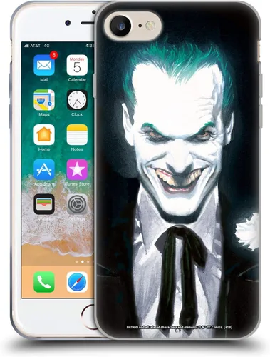 Vista 40 de Head Case Designs Funda de gel suave con licencia oficial de The Joker DC Comics Arkham Asylum Character Art compatible con Apple iPhone 7