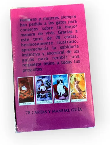 Vista 5 de Tarot de los Gatos en Espanol - Tarots de gatos en español