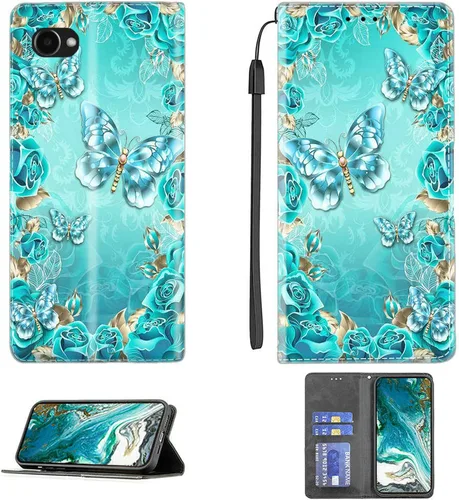 Vista 78 de jioeuinly ATT Motivate 2 - Funda compatible con ATT Motivate 2, funda con soporte abatible y cierre magnético DJS