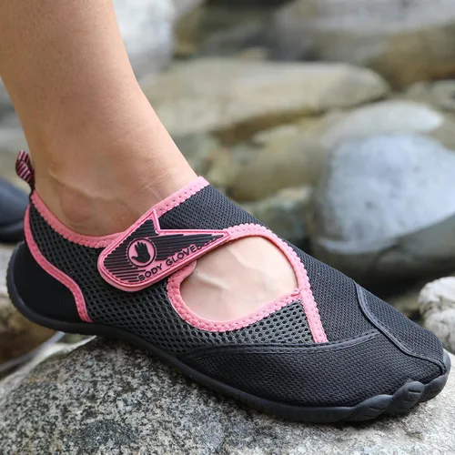 Vista 7 de Body Glove Zapatos de agua para mujer (lago, aeróbicos, natación, deportes acuáticos, playa, zapatos de agua para mujer), color negro y azul Oasis