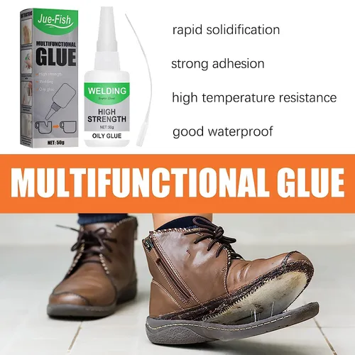 Vista 4 de Pegamento aceitoso Jue Fish Glue, soldadura de alta resistencia (1pcs)