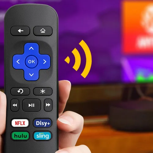 Vista 6 de Control remoto de reemplazo universal para Roku Express, para Roku Premiere, para Roku Box, para Roku Player, para Roku 1 2 3 4 -【NO para Stick o TV】