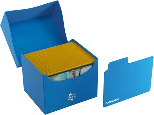 Vista 5 de Gamegenic Soporte lateral 100+ XL Caja de cubierta Protector de juego de cartas Color azul, varios, GGS25080ML