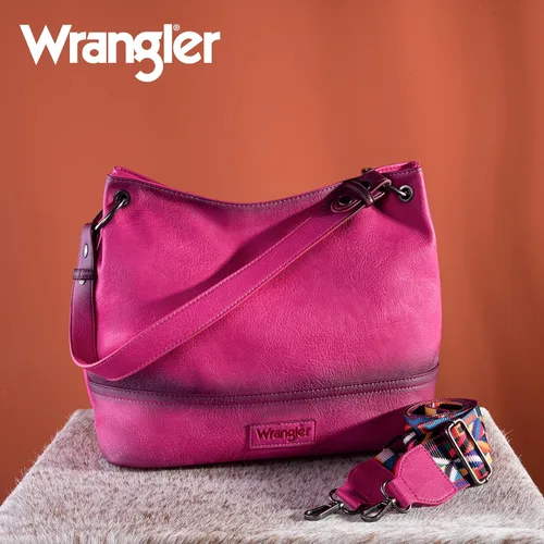 Vista 3 de Wrangler Hobo Bags for Women Vegan Leather Top Handle Shoulder Purses and Handbags