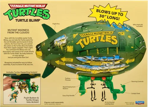 Vista 4 de Teenage Mutant Ninja Turtles Blimp clásico de tortuga