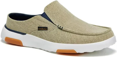Vista 11 de OrthoComfoot Mocasines ortopédicos sin cordones para hombre zapatos para caminar con soporte del arco: pantuflas casuales para fascitis plantar