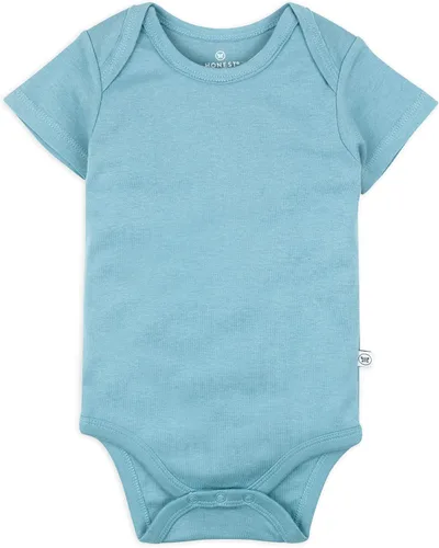 Vista 4 de HonestBaby Multipack unisex de manga corta para bebé, 100% algodón orgánico