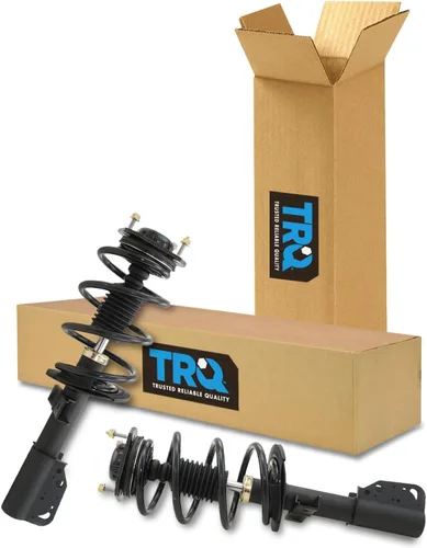 Vista 103 de TRQ - Conjunto de puntal delantero y resorte helicoidal (lados del conductor y del pasajero), para auto