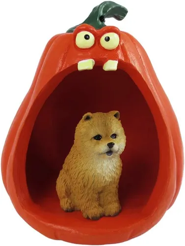Vista 19 de Conversation Concepts Figura de Corgi galés de Halloween y calabaza Welsh Corgi Pembroke