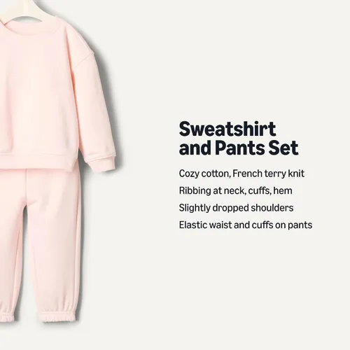 Vista 2 de Tienda Essentials x Sofia Grainge Toddlers and Baby Boys' Sweatshirt and Sweatpant Set