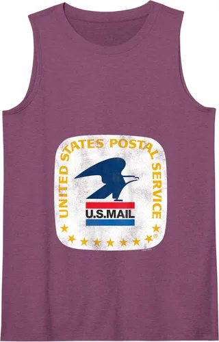 Vista 11 de USPS - Camiseta sin mangas Loewy Seal, Negro